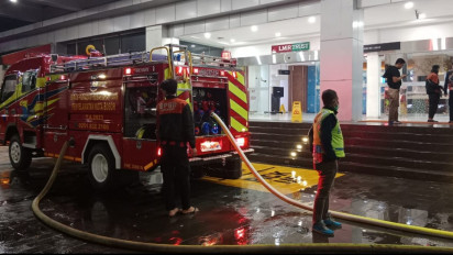 Kebakaran Mal Lippo Plaza Ekalokasari Bogor, Diduga dari Korsleting Listrik di Gudang