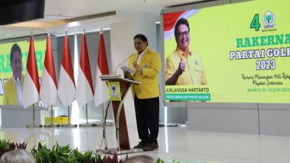 Hasil Rakernas Golkar: Airlangga Hartarto Tak Lagi 'Wajib' Jadi Capres