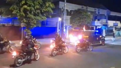Jalan Tamsis Jogja Dibuka Lagi Setelah Ada Tawuran, Polisi Berjaga