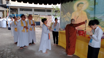 Pengambilan Api Dharma dari Vihara Paling Tertua di Kota Sibolga, Buka Ritual Waisak 2567 BE Sibolga