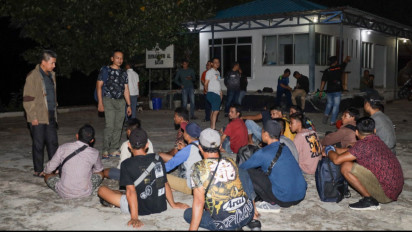 Tim F1QR Lantamal  IV Gagalkan  Pengiriman  17 PMI Ilegal ke Malaysia