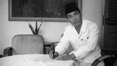 Dok. Bung Karno saat menjalani masa pengasingan di Ende.