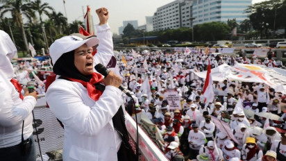 Ribuan Dokter Geruduk Gedung DPR, Ketum IDI Tegaskan Tak Ada Urgensi dalam RUU Kesehatan
