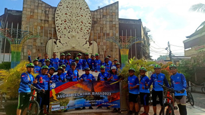 Kenalkan Keeksotisan Wisata Tanah Air, Komunitas Sepeda CCBB Jelajah Pulau Dewata