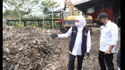 Peringati Hari Lingkungan Hidup Sedunia, Gubernur Khofifah Ajak Masyarakat Masifkan Aksi Nyata Kurangi Sampah Plastik