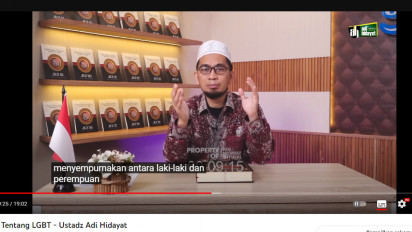 Cara Menghormati LGBTQ Adalah Mengembalikan Mereka Kepada Fitrah, Penyakit Ini Bisa Disembuhkan, Ini Pendapat Ustaz Adi Hidayat