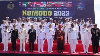 Kapal Perang dari 36 Negara Berpartisipasi Dalam MNEK 2023 di Makassar