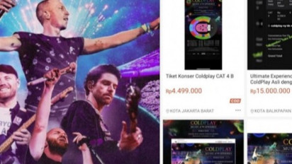 Penipu Tiket Konser Coldplay Gaet Korban Lewat Media Sosial Pakai Akun Fake