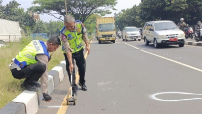 Diduga Bersenggolan Saat Kendarai Moge, Pelajar SMK di Bandung Tewas Kecelakaan