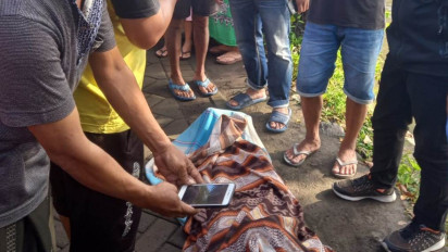 Tragis, Kakek Penderita Stroke Ditemukan Tewas Mengambang di Sungai Genteng, Banyuwangi