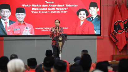 Jokowi Singgung Krisis Pangan dan Energi di Pidato Pembukaan Rakernas PDIP