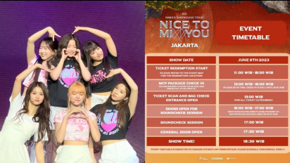 NMIXX Siap Temui NSWER, Simak Jadwa Acara NMIXX SHOWCASE TOUR (NICE TO MIXX YOU) IN JAKARTA
