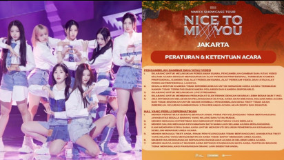 H-3 Menuju NMIXX SHOWCASE TOUR (NICE TO MIXX YOU) IN JAKARTA, NSWER Simak Ketentuan Acara Berikut