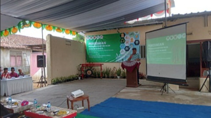 Antusiasme Warga Jadi Modal Utama, Program Kampung Iklim Dusun Kawista Wonosobo Diresmikan