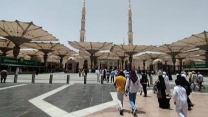 Raudhah: Tempat Mulia di Masjid Nabawi Madinah Selain Makam Rasulullah, Meski Antre Usahakan Tetap Shalat dan Doa di Sini