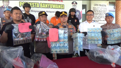 Pelaku Pembobolan Mesin ATM di Banyuwangi Dibekuk di Yogyakarta 