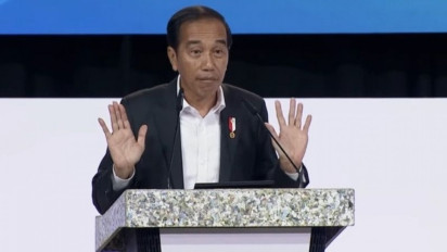Di Depan Forum Investor di Singapura, Tiba Tiba Jokowi Bicara Siapa yang Akan Memenangi Pilpres 2024
