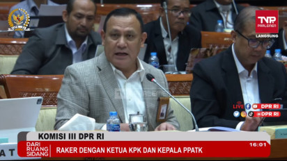 Di Depan Komisi III DPR, Ketua KPK Firli Bahuri Bongkar Ribuan Pejabat Belum Laporkan Harta Kekayaan