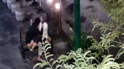 Pasangan Mesum di Pedestrian Malioboro yang Viral Terekam CCTV Diamankan Petugas Jogomaton