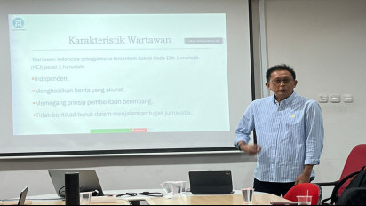 Pelatihan BBVP Bandung, Totok Suryanto Beri Jurus Jitu Pelaku Jurnalistik saat Menyikapi Informasi di Medsos