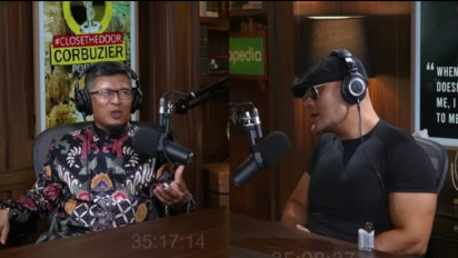Aa Gym Skakmat Deddy Corbuzier soal Arti Ikhlas: Makanya Ngaji Sekarang, Jangan Podcast Melulu
