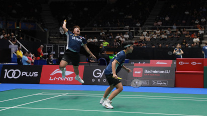 Apriyani/Fadia Lolos 16 Besar Singapore Open 2023 Seusai Keluar dari Tekanan Lawan