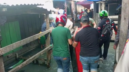 Ditengah Banjir Rob, Gerebek Lokasi Judi, Polisi Amankan 3 Unit Mesin Judi Tembak Ikan di Belawan