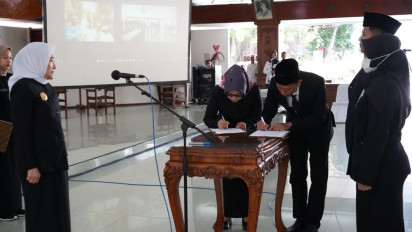 Tak Biasa, Cuti Ibadah Haji tetap Ikuti Serah Terima Jabatan di Pemkab Bojonegoro, karena Mutasi