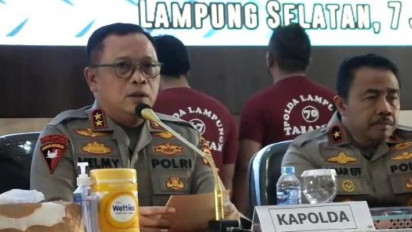 Polda Lampung Mengungkap Tempat Penampungan 24 Calon Pekerja Migran Indonesia Ilegal Milik Anggota Polri