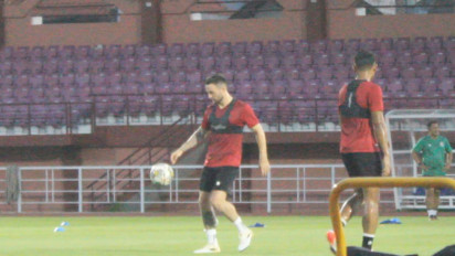 Jelang Laga FIFA Match Day, Sandy Walsh Alami Cidera saat Berlatih