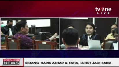 Mengaku Tak Alami Kerugian Materiil, Luhut: Tapi Secara Moral...