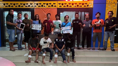 Empat Residivis Pencuri Rumah Ditembak Tim Naga Polresta Pangkalpinang