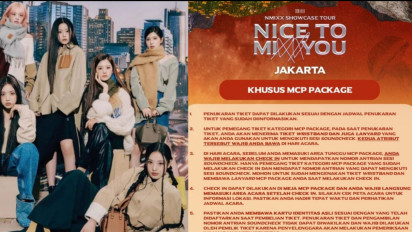 Besok Showcase NMIXX, Bagi Pemegang MCP Package Simak Ketentuan Berikut