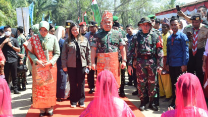 Ini Pesan Kasad TNI saat Menutup TMMD Ke-116 Serentak di Serdang Bedagai