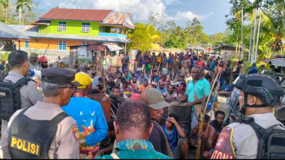 Pertikaian Antar Suku di Nabire, 2 Orang Tewas