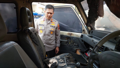 Mobil Aktivis Forum Masyarakat Pekalongan Bersatu Dibakar Orang Tak Dikenal