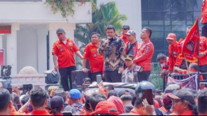 Pemuda Batak Bersatu Demo Wali Kota Bobby Nasution, Minta Agar Jemaat GEKI Bebas Beribadah