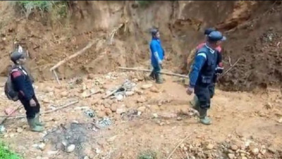 2 Pendulang Emas Ilegal Tewas Tertimbun Longsor Tebing di Sukabumi, Polisi Bergerak