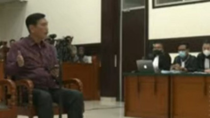 Curahan Hati Luhut di Sidang Haris Azhar-Fatia: Saya Tak Terima Dibilang Lord dan Penjahat!