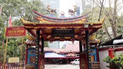 Akses Masuk Vihara Amurva Bhumi Terancam Sengketa Tanah dengan PT Danataru Jaya, Pengurus: Itu Tanah Hibah Pemprov DKI