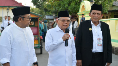 Wapres Ma'ruf Amin Minta Semua Provinsi Cegah TPPO