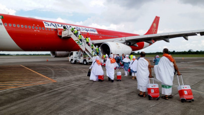 4.309 Jemaah Haji Embarkasi Palembang Telah Diberangkatkan ke Tanah Suci