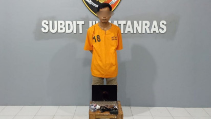 Mencuri Laptop Milik Tamu, Seorang Petugas Keamanan Hotel Diringkus Tim Jatanras Polda Babel