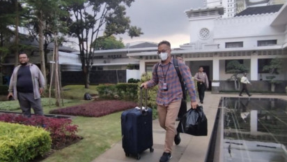Penyidik KPK Kembali Geledah Balai Kota Bandung Cari Bukti Tambahan Dugaan Kasus Suap Wali Kota Bandung Yana Mulyana