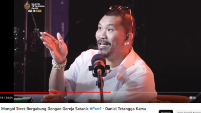 Stand Up Komedian Mongol Stres Beri Pengakuan Mengejutkan di Hadapan Daniel Mananta, Ungkap Alasan Dia Ikut Sekte Gereja Setan, Katanya...