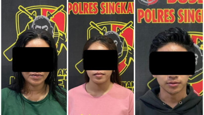 Polres Singkawang Ciduk Tiga Orang Pelaku Tindak Pidana TPPO Eksploitasi Seksual Anak di Bawah Umur