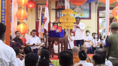 Pertama di Sumatera Utara, Pawai Kendaraan Hias Meriahkan Perayaan Waisak di Kota Binjai