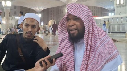 Kisah Pria Asal Riau yang Jadi Pengisi Kajian di Masjid Nabawi, Madinah