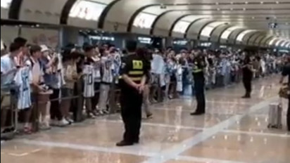 Ratusan Suporter Argentina Penuhi Bandara, Mayoritas Fans Bang Messi