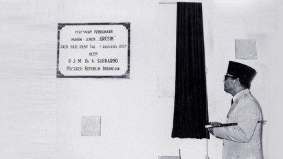 Mengenang Bulan Bung Karno, Ternyata dulu Presiden Soekarno Pernah ke Gresik